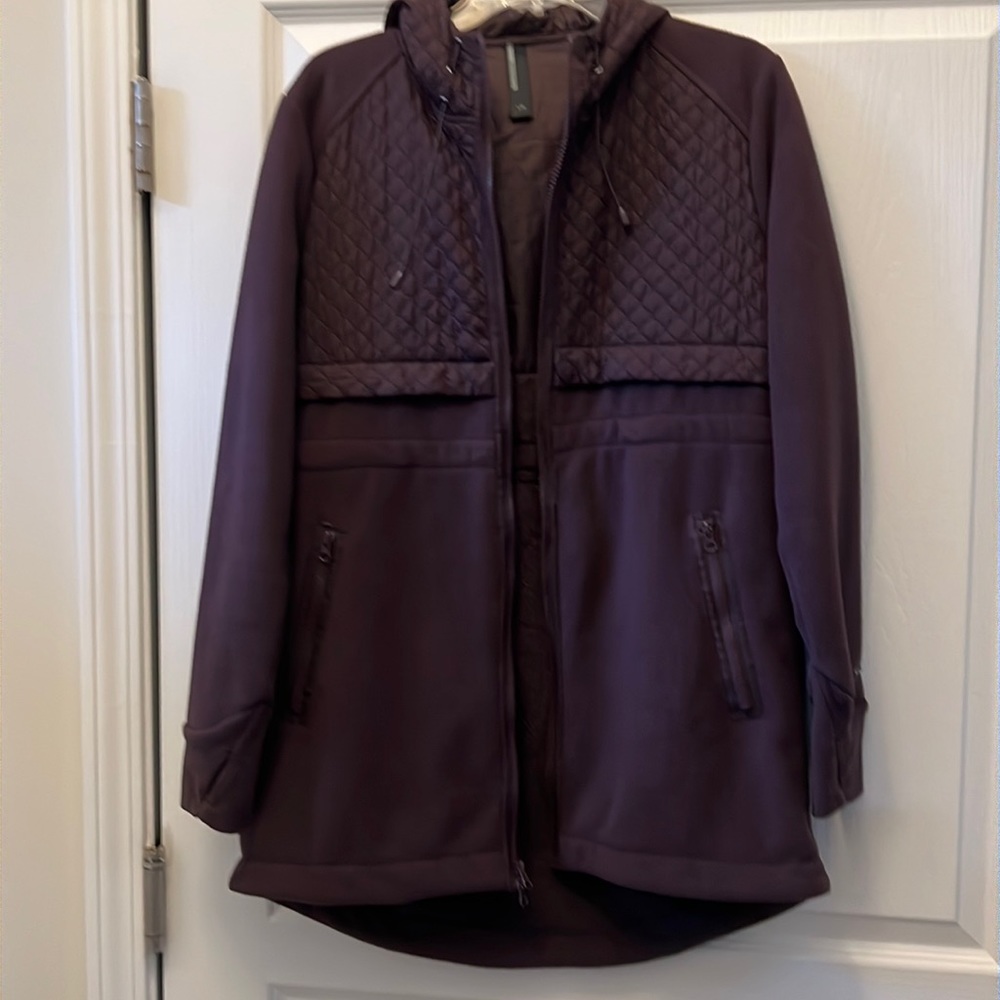 3/4 Length Coat - Size L - Purple